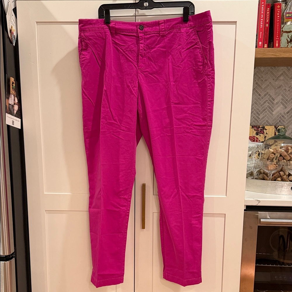 Gap Fuchsia Khakis